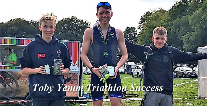 Toby Yemm Triathlon Success